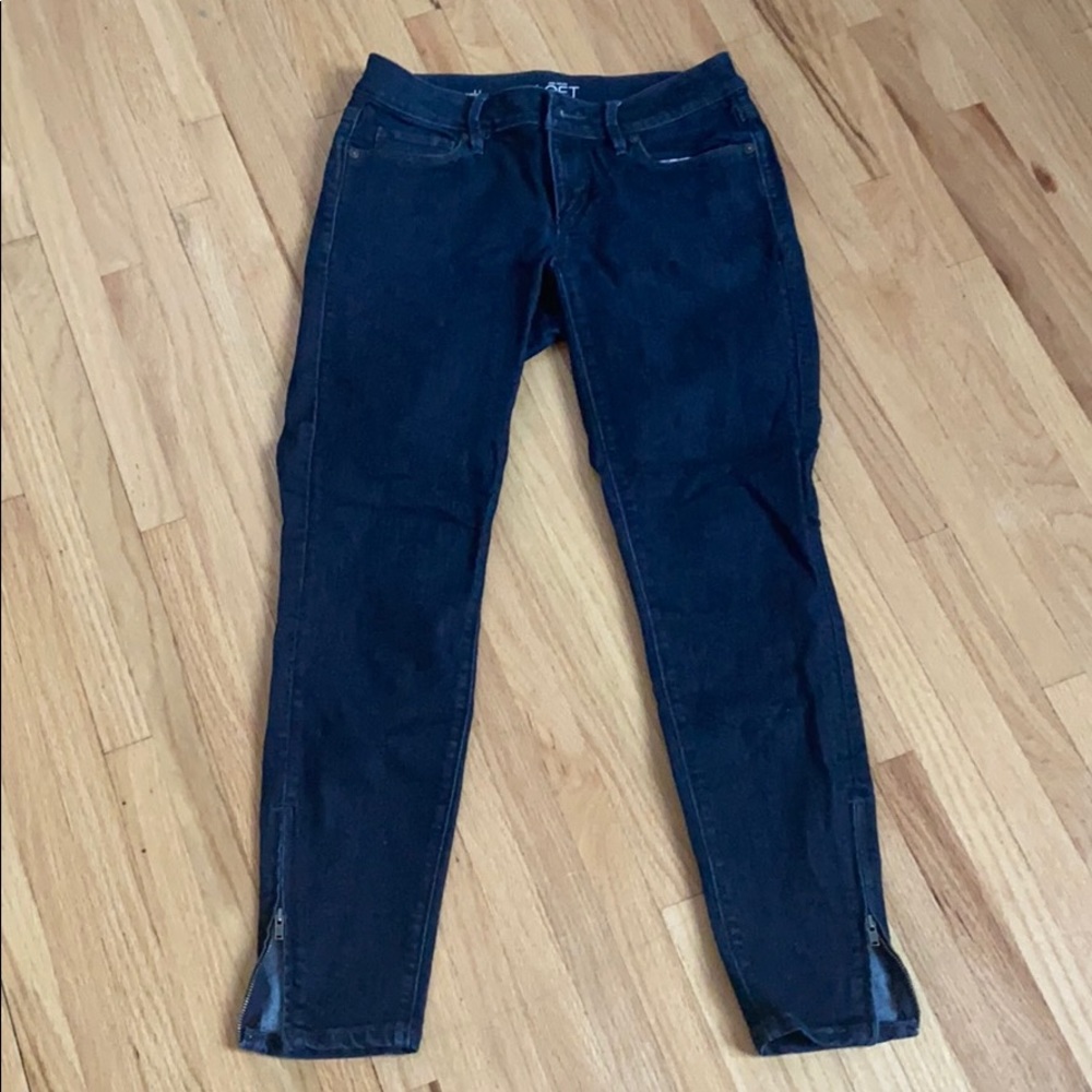 Loft Curvy Skinny Ankle Stretch Jeans